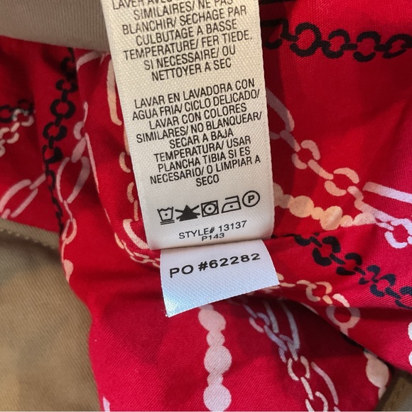 Juicy Couture Y2K Tan Trench Coat Gold Accents 3/4 Sleeve Women’s Medium EUC - Picture 12 of 14